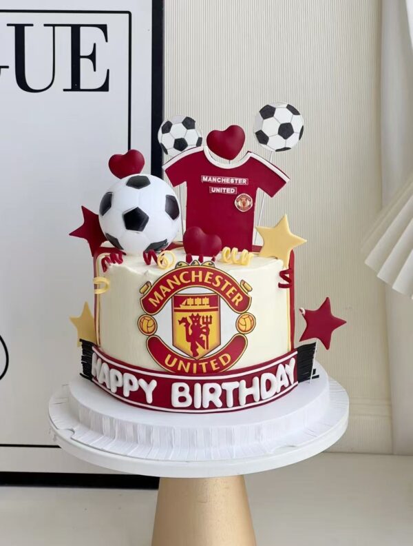 Manchester United Football Cake