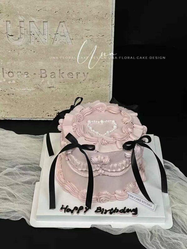 Ribbon Piped Flowers