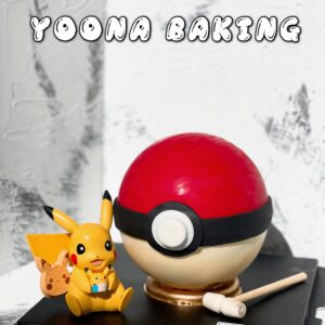 Pikachu Poké Ball Smash Cake