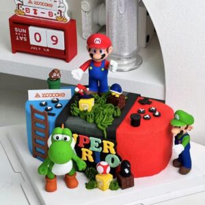 Super Mario Nintendo Switch Cake