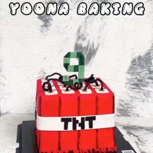 Minecraft Cake 4