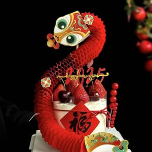 Chinese Zodiac Cake-Snake 2