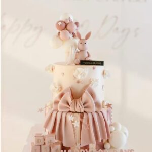 Two-Tier Cake - Baby Rabbit