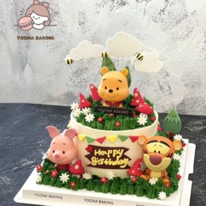 Winnie the Pooh in the Forest