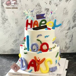 Two-Tier Cake -100 Day