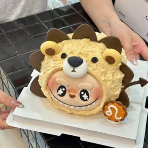 Leo Labubu Cake 2