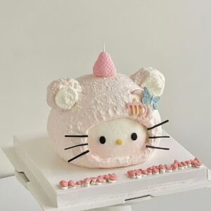 Virgo Hello Kitty Cake