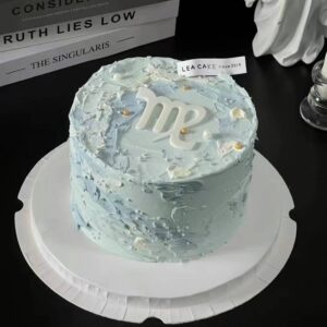 Virgo Star Chart Cake