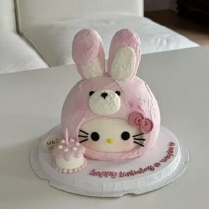 Bunny Hello Kitty Cake