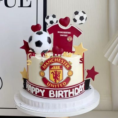 Manchester United Football Cake
